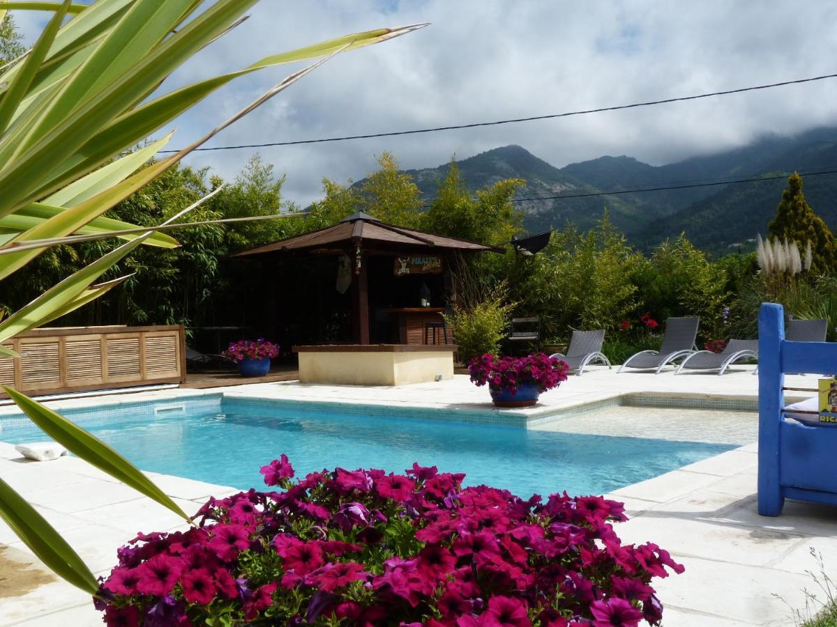 Les Bambous B&B Levens Zewnętrze zdjęcie